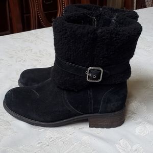 UGG black ankle boots
